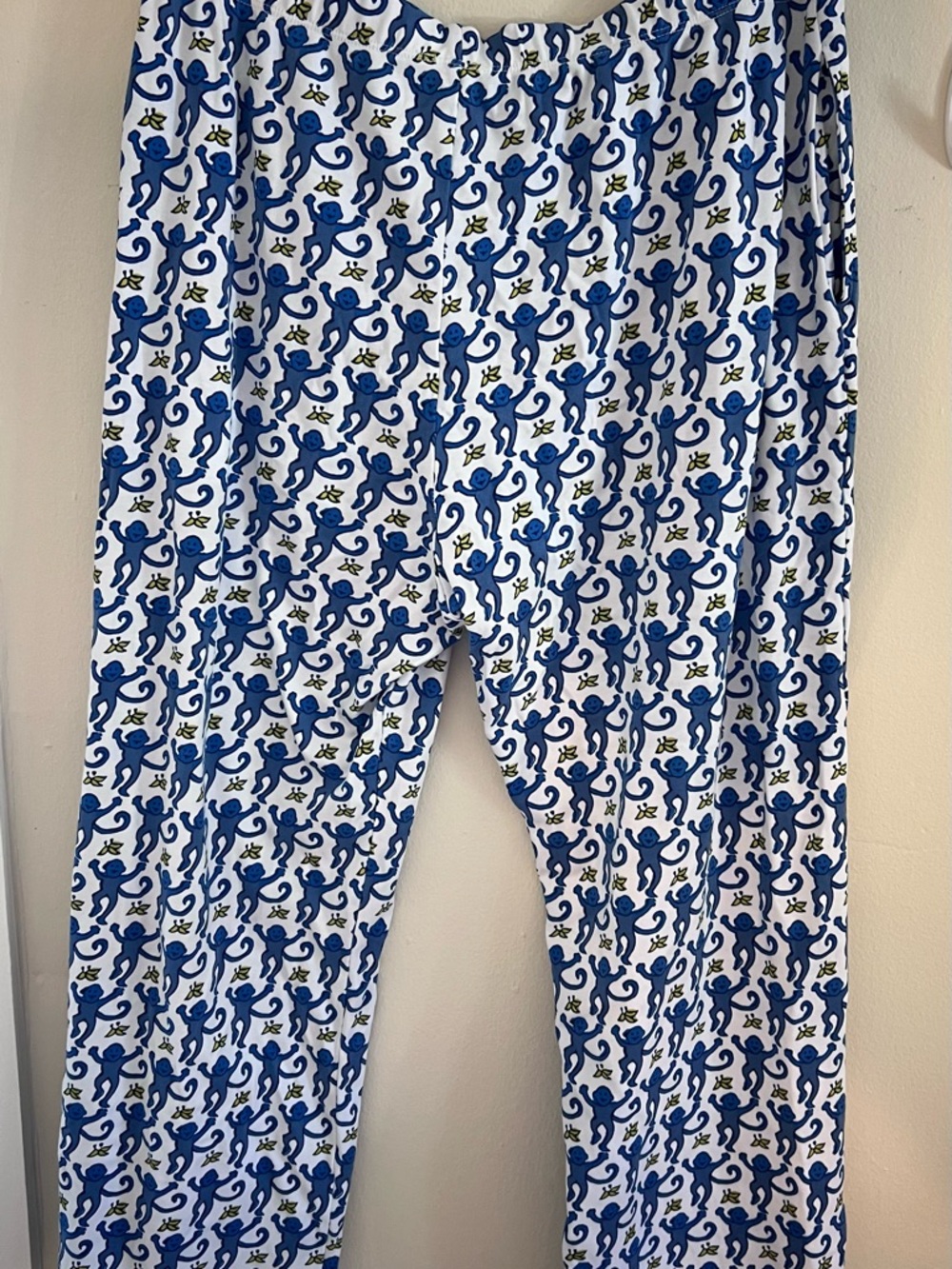 Roller Rabbit Blue Monkey Pajama Set - Picture 8 of 9